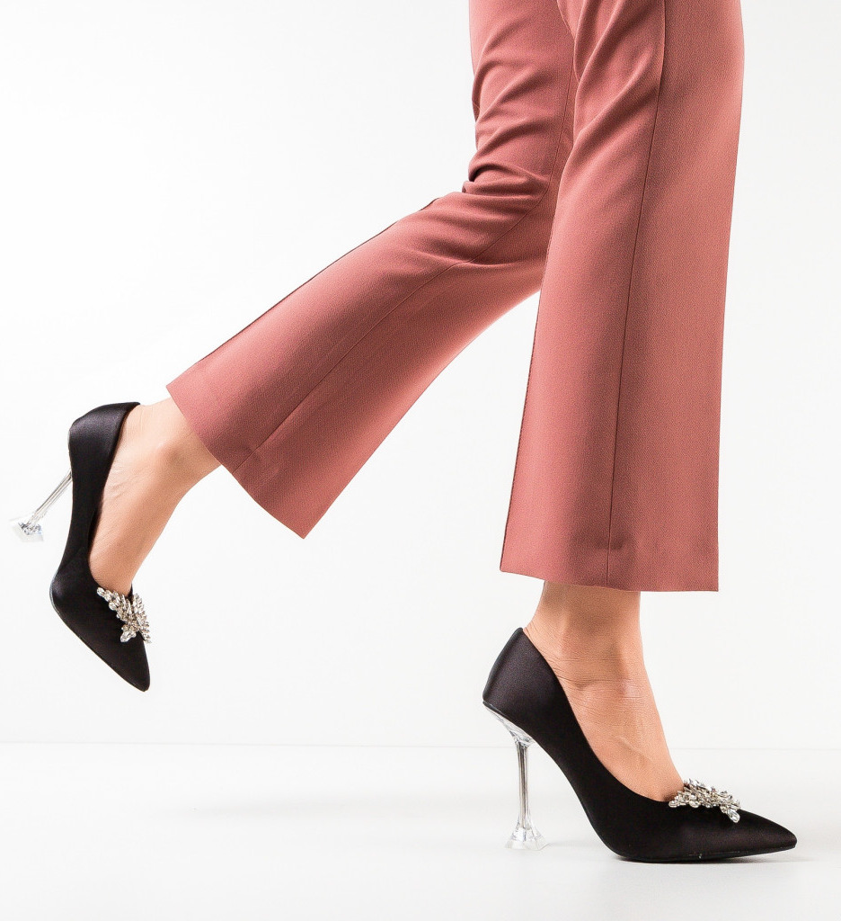 Pantofi Dama Lygo Negri | Eleganță și Stil - imagine 3