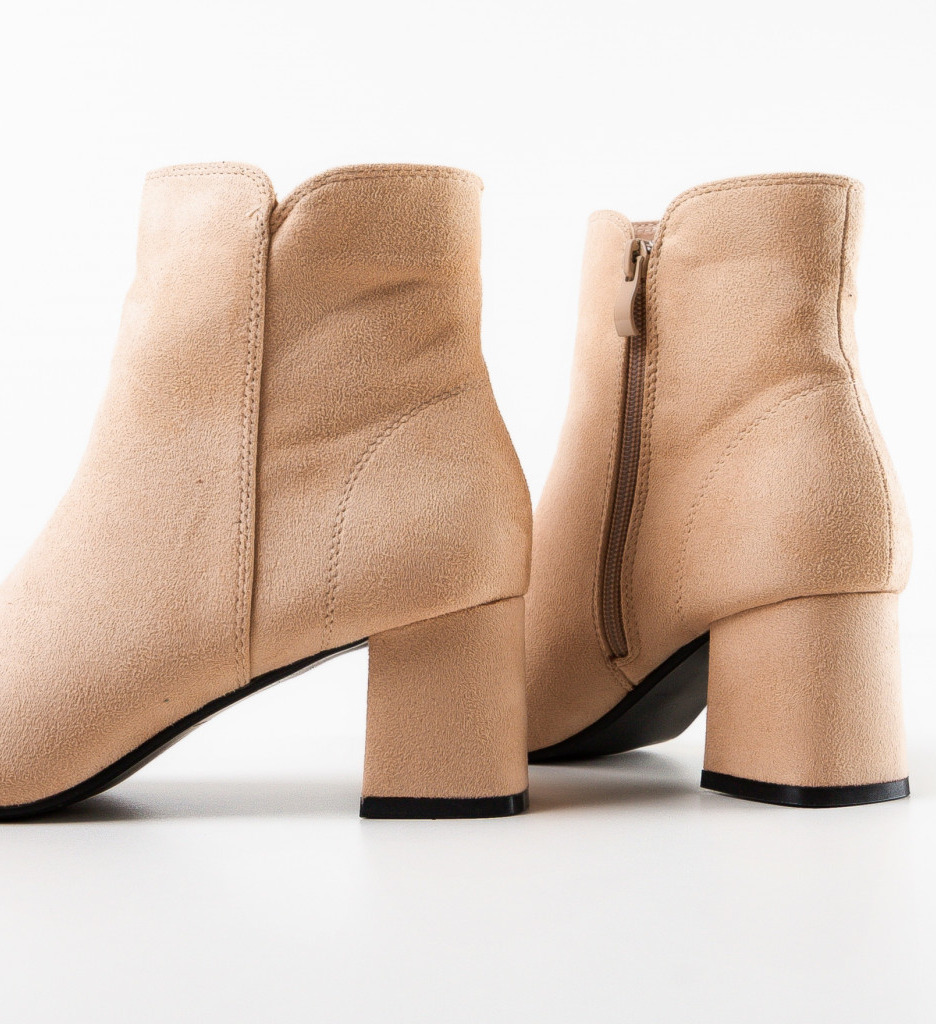 Botine Dama Bej Noname - Eleganță și Confort - imagine 7