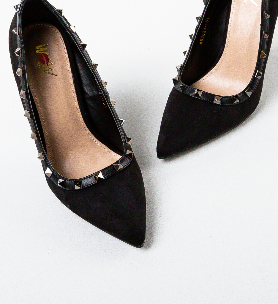 Pantofi Luvea Negri 2 - Eleganță și Stil - imagine 6