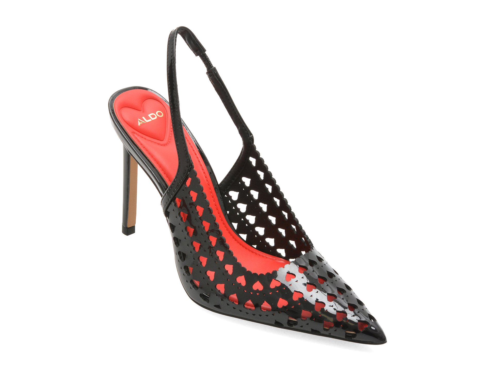 Pantofi Eleganți ALDO Negri | Piele Ecologică