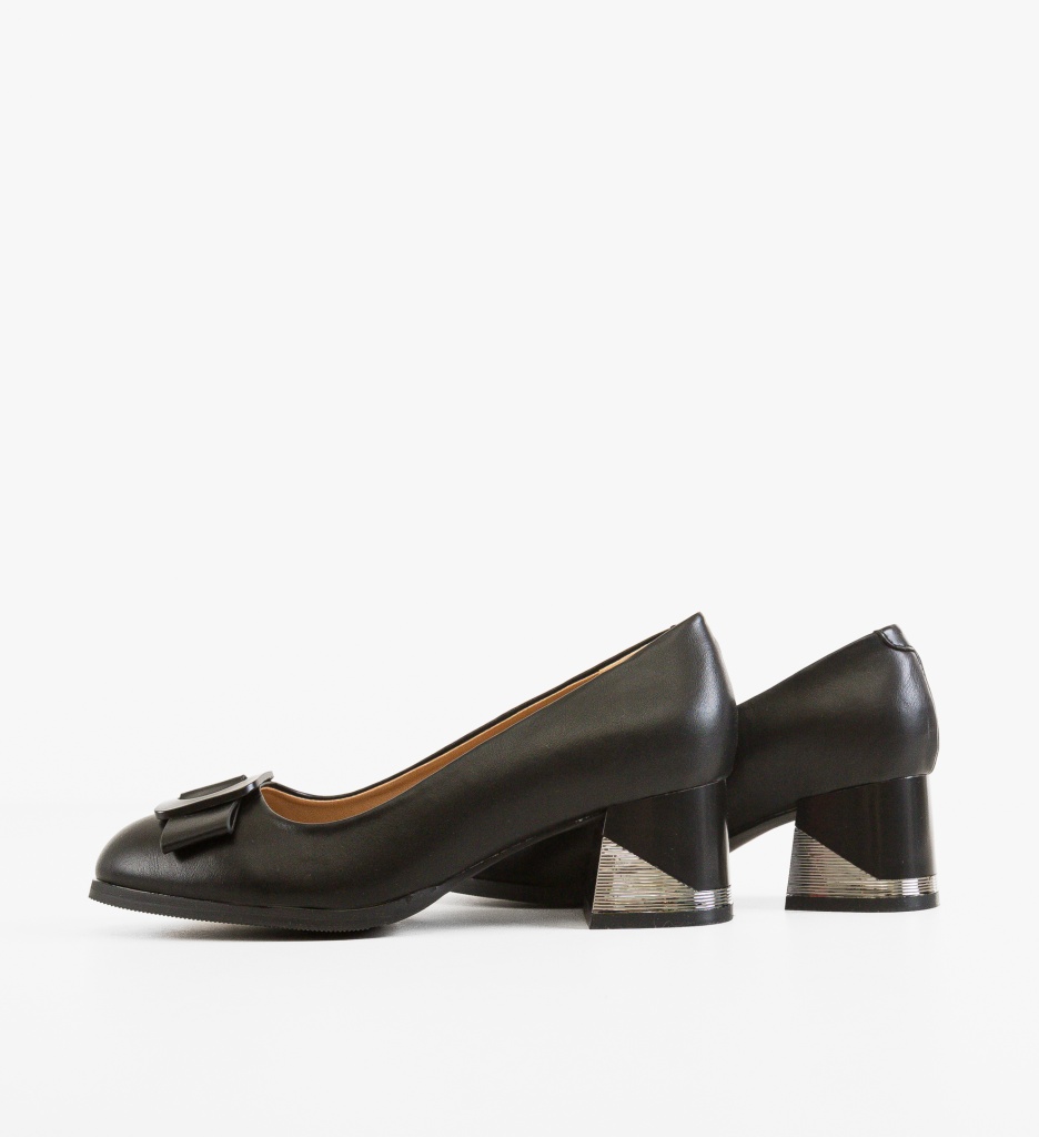 Pantofi Bushra Negri - Eleganță și Stil - imagine 7