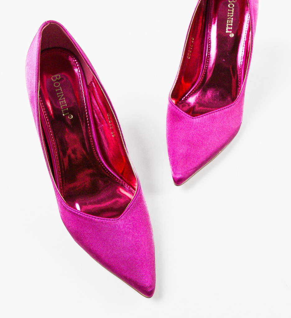 Pantofi cu toc Blada Fuchsia - Eleganță și Stil - imagine 7