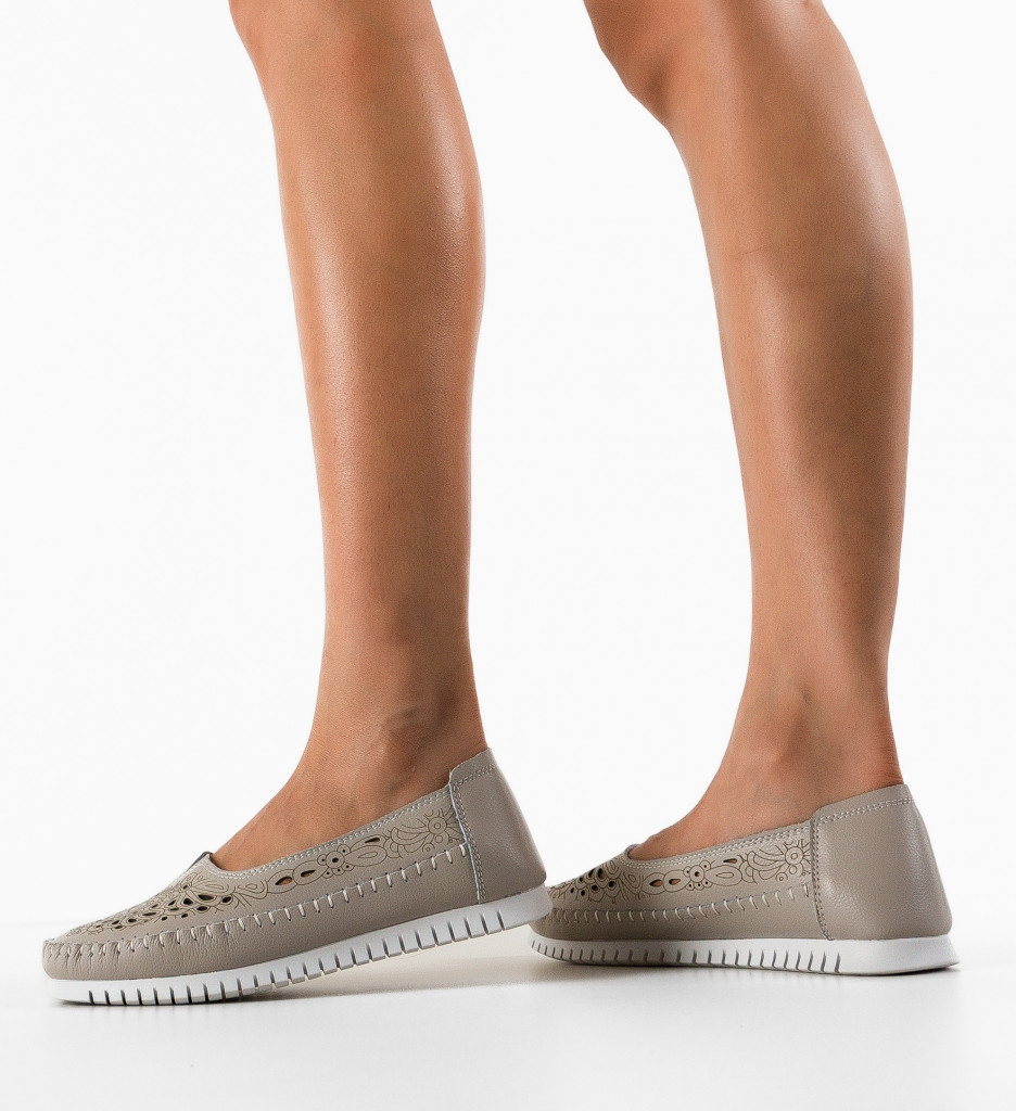 Pantofi Casual Fytay Gri | Confort și Stil Zilnic - imagine 3