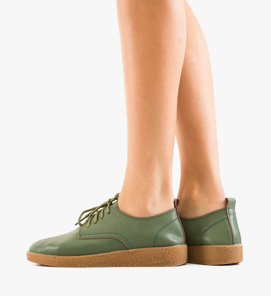 Pantofi Casual Sindre Verzi - Confort Zilnic - imagine 3