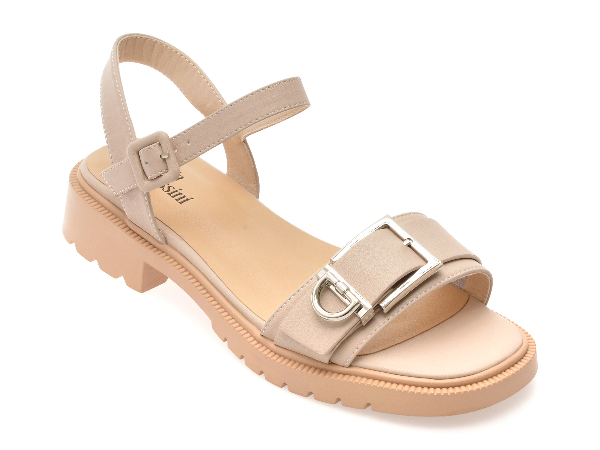 Sandale Piele Flavia Passini Bej | Stil Rafinat