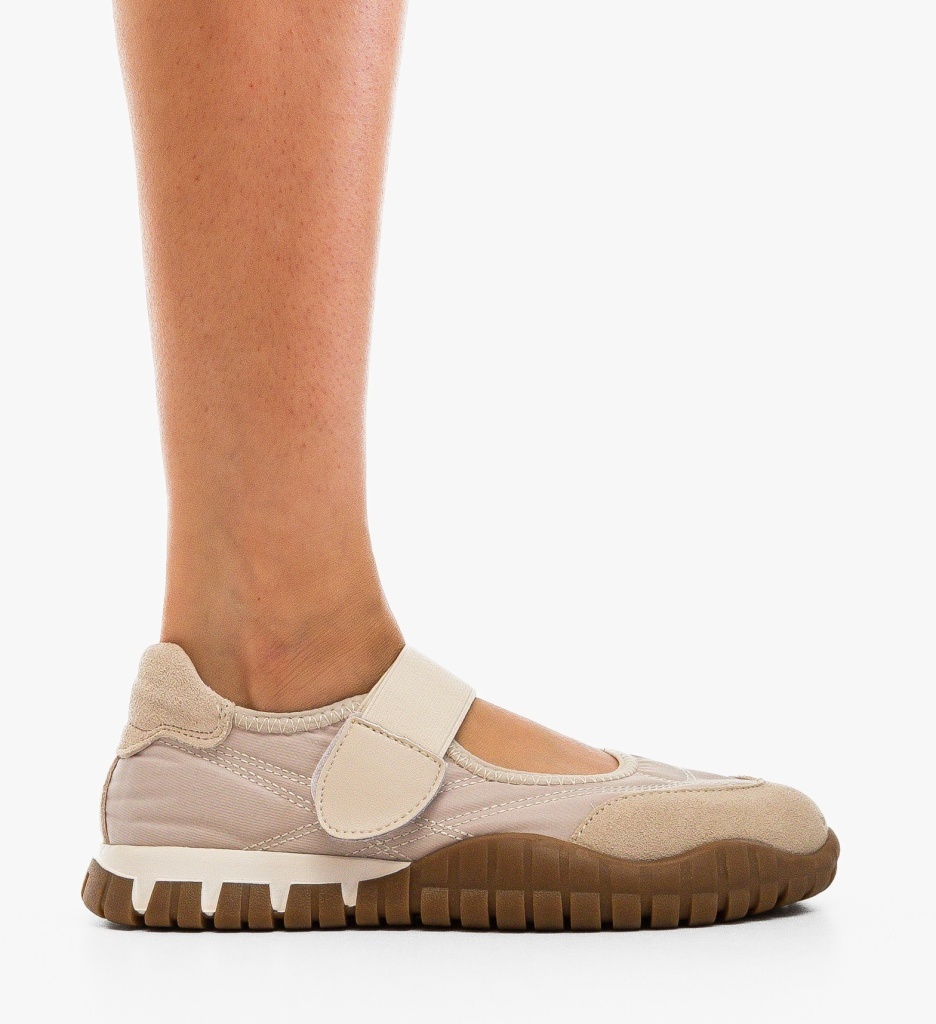 Pantofi Casual Runny Bej - Confort și Stil - imagine 6
