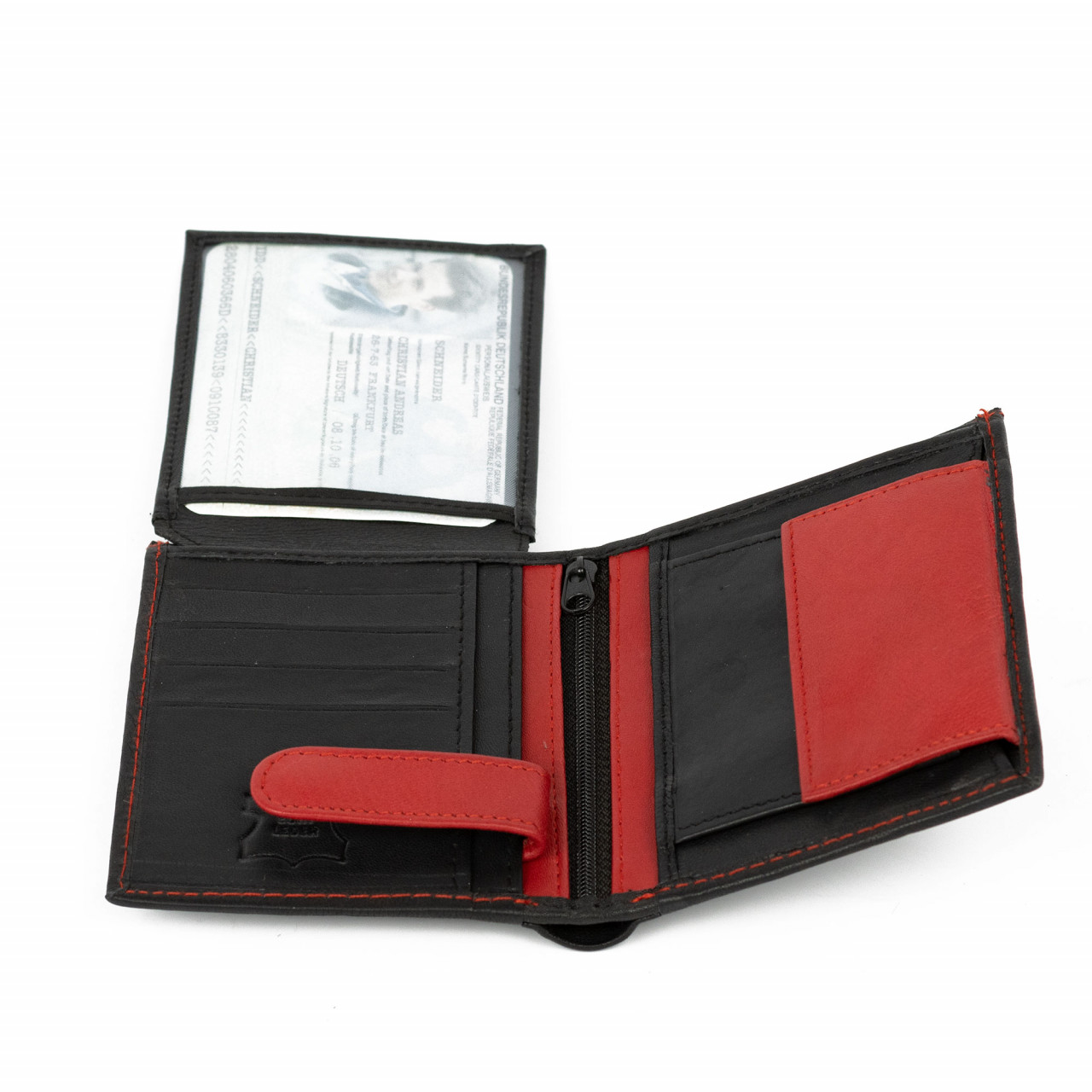 Portofel Piele Naturala Barbati Delis PT1029 - imagine 4