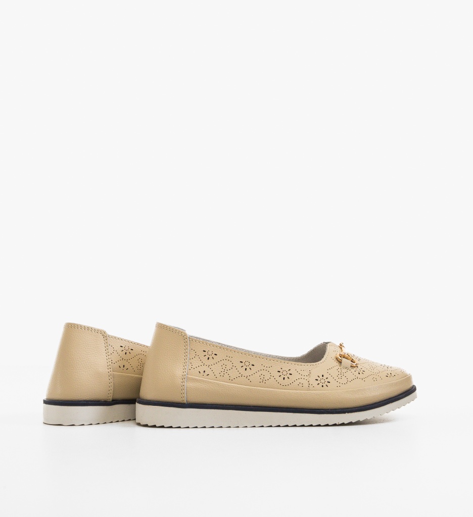 Espadrile Dama Ikram Bej - Confort și Stil Casual - imagine 4