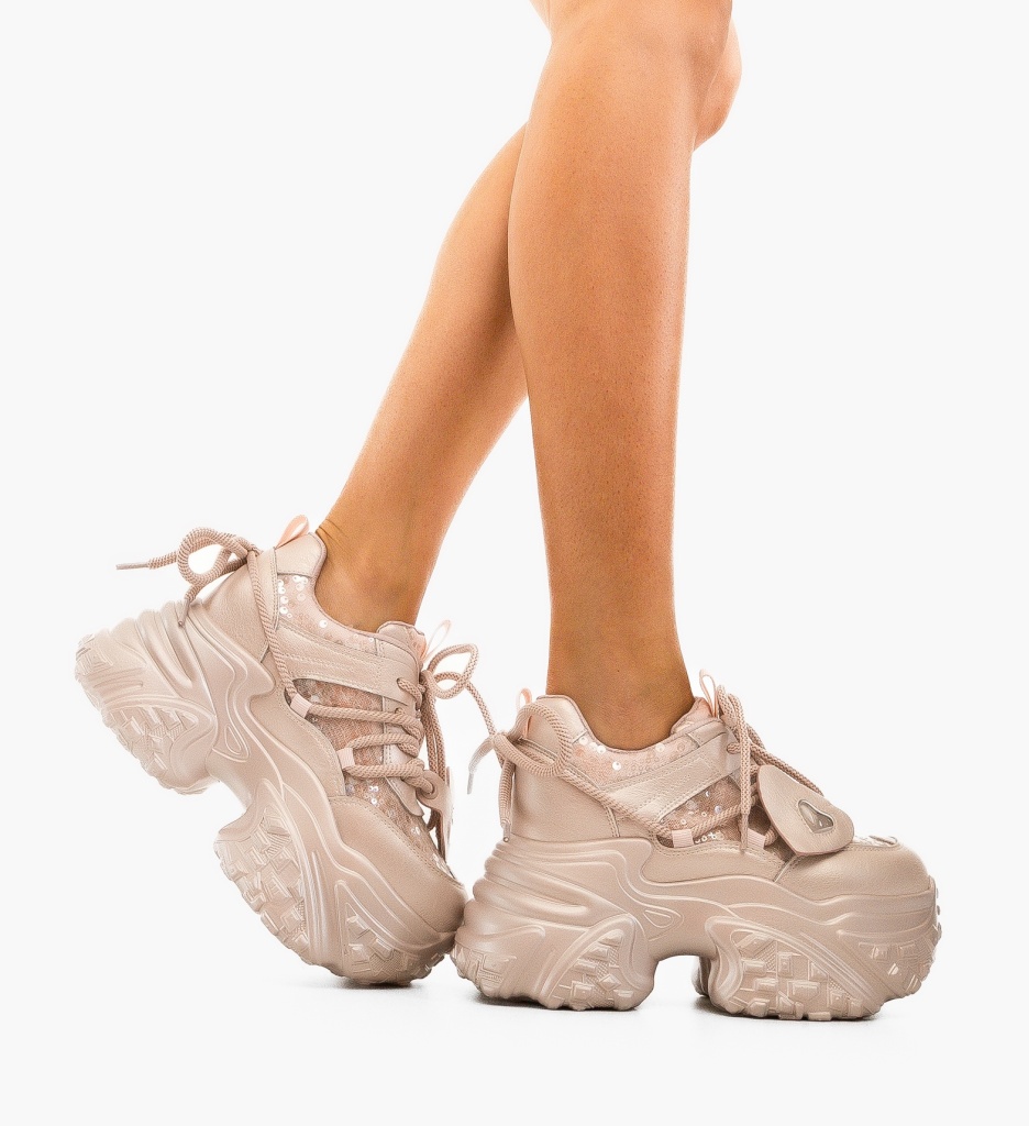Sneakers Dama Pomora Roz - Confort si Stil