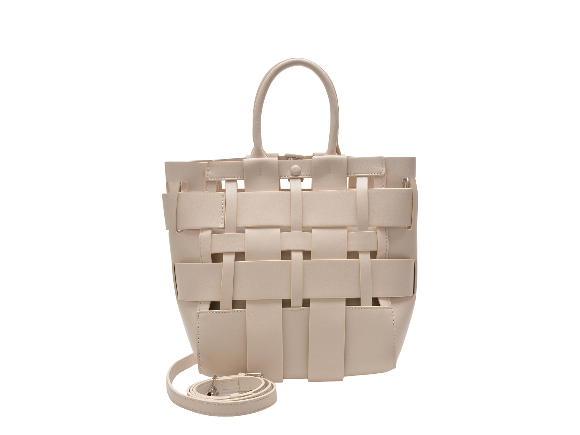 Geanta EPICA Alba, NF008, Piele Ecologica | Eleganta