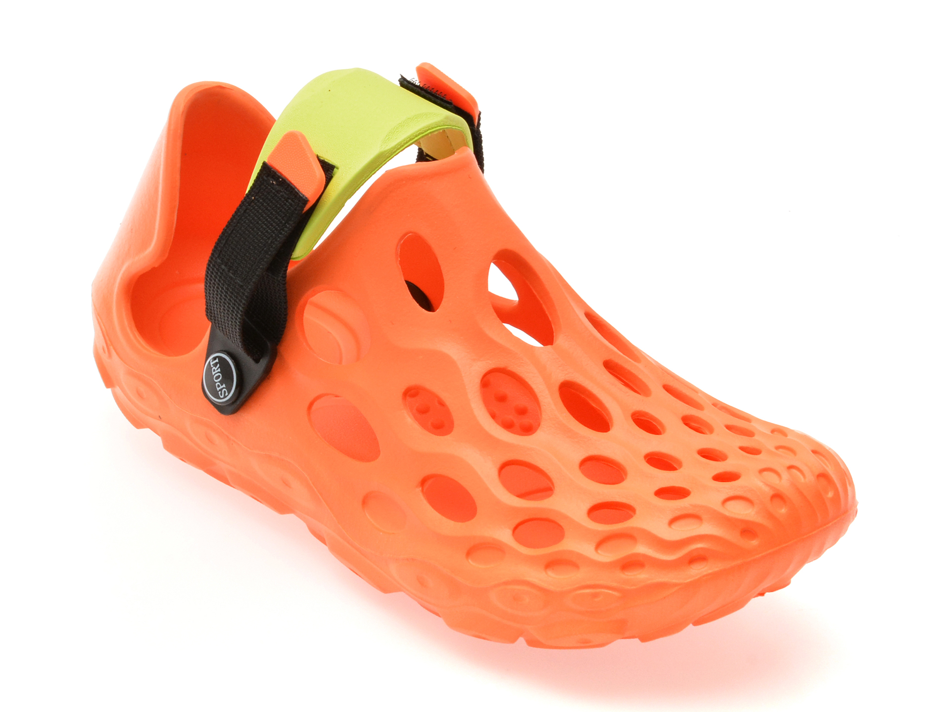 Papuci GRYXX Portocalii Confort Piele Eco