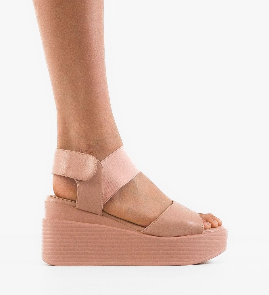 Sandale Platforme Roz | Stil și Confort - imagine 6