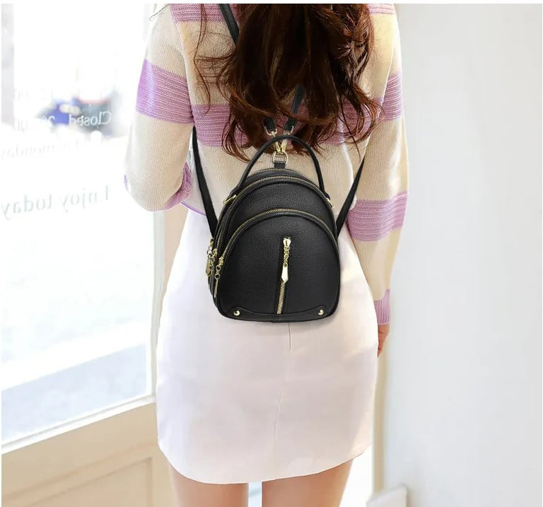 Geanta Rucsac Delis Perdita GT2488 Negru - imagine 2