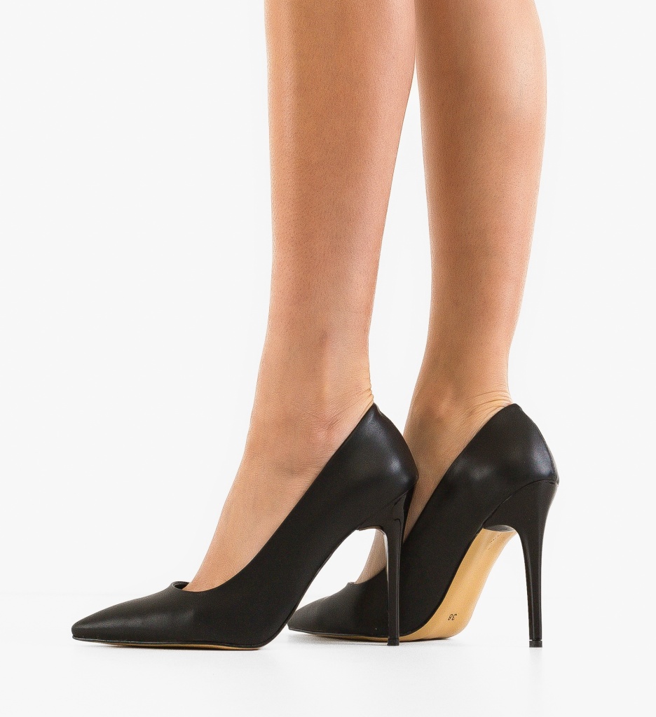 Pantofi Easter Negri 2 - Eleganță și Stil Clasic - imagine 2