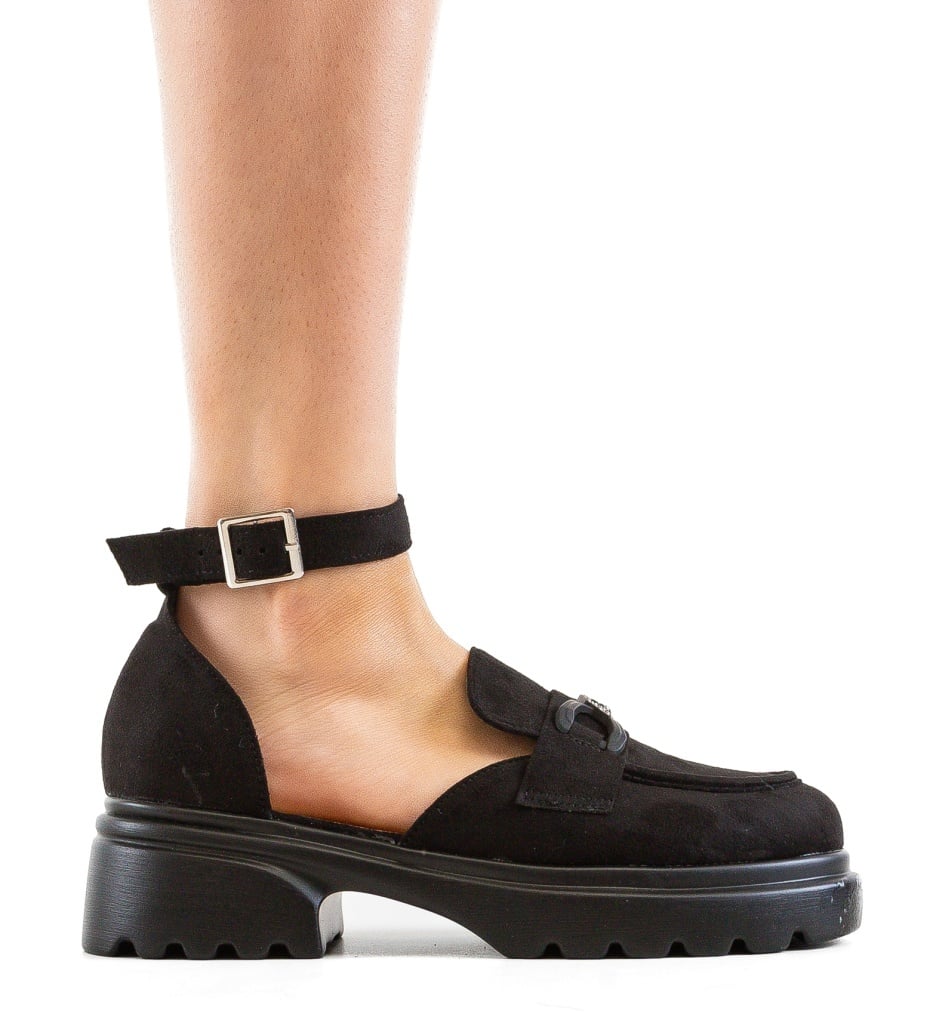 Pantofi Casual Dama Rightte Negri 2 - Confort Stilat - imagine 6