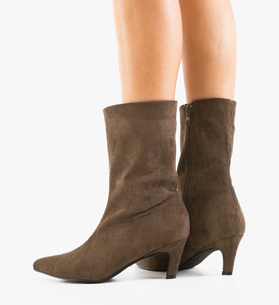 Botine Jorana Khaki - Confort & Stil | Depurtat - imagine 5