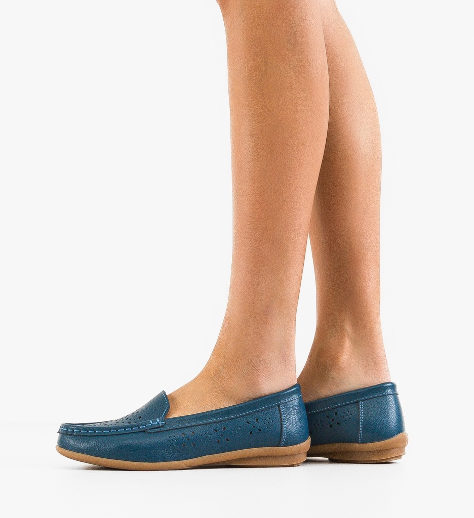 Pantofi Casual Albastru - Confort și Stil Zilnic - imagine 2