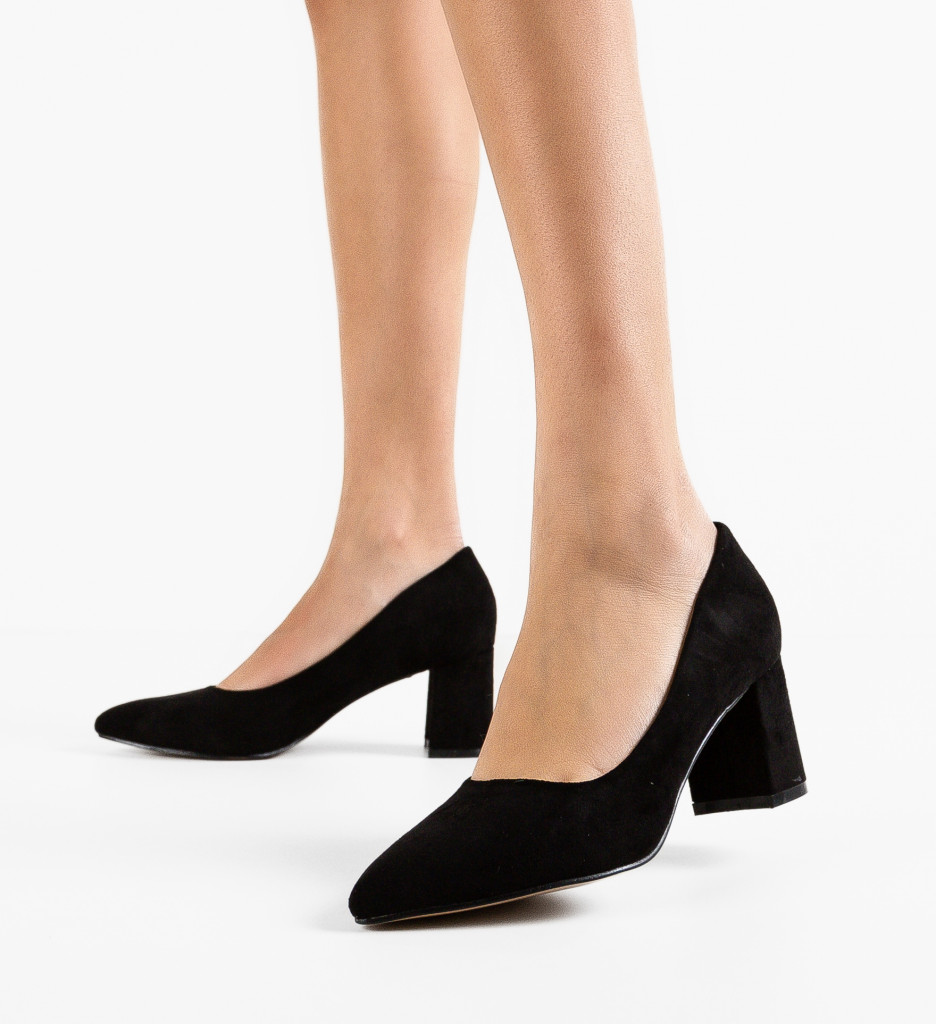 Pantofi dama Brook Negri | Eleganță și Stil - imagine 2