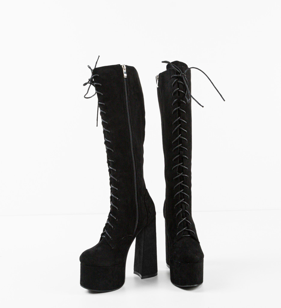 Cizme Bellona Negre - Eleganță și Confort - imagine 6