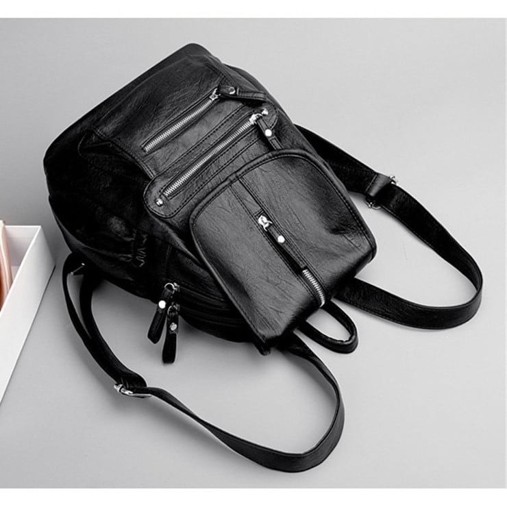 Rucsac Pfy Abella Negru - Elegant și Practic - imagine 4