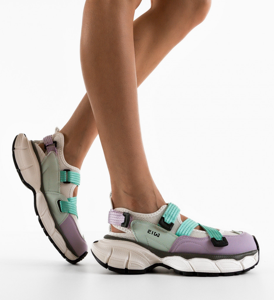 Sneakers Dama Ewiu Albastri | Confort și Stil