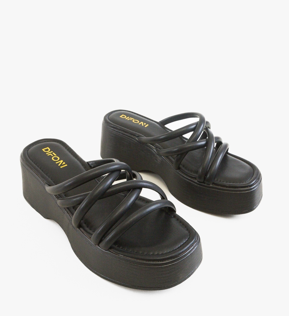 Platforme Dunn Negre - Eleganță și Confort - imagine 3