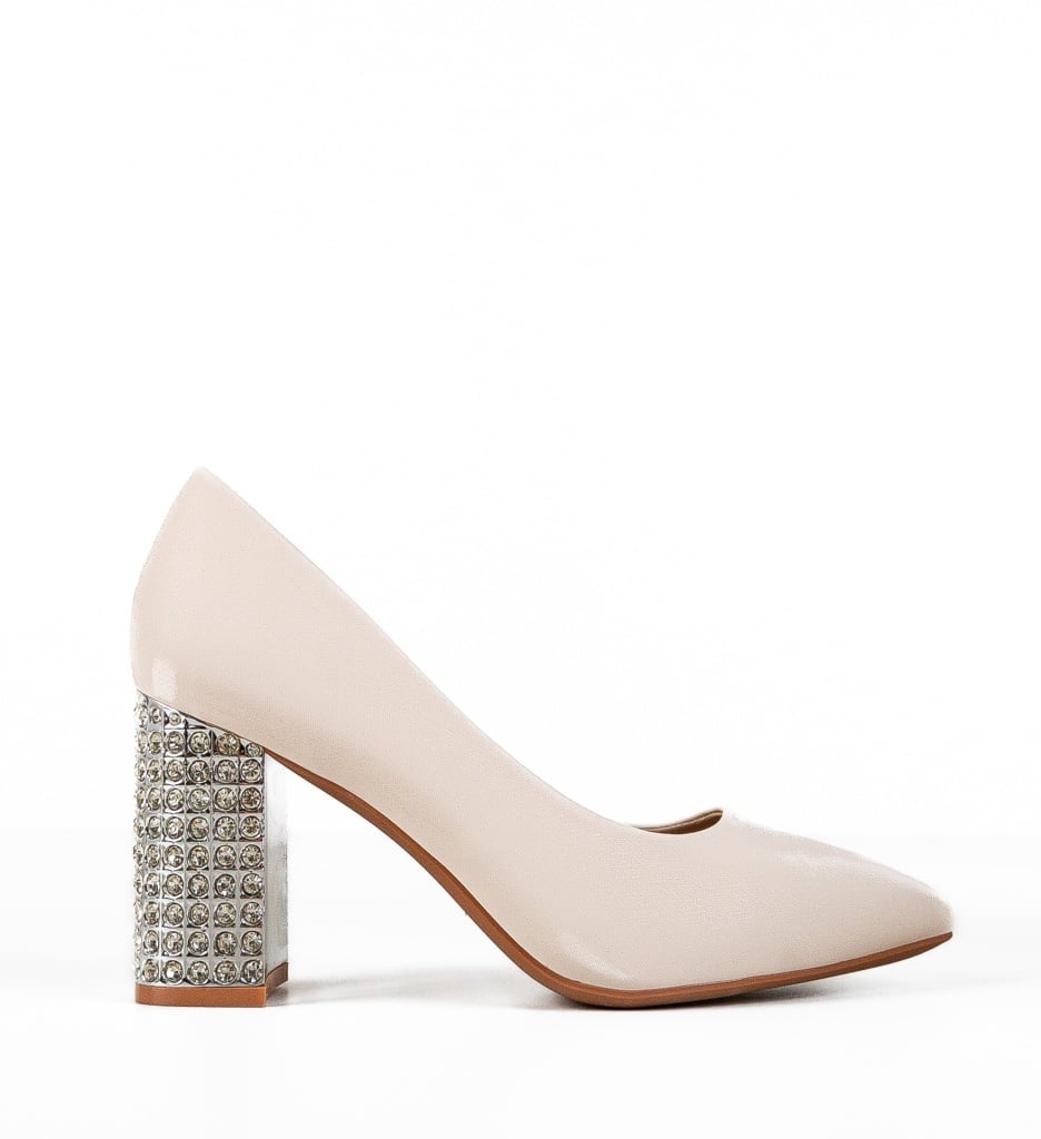 Pantofi Dama Vodal Bej - Eleganță și Stil - imagine 4