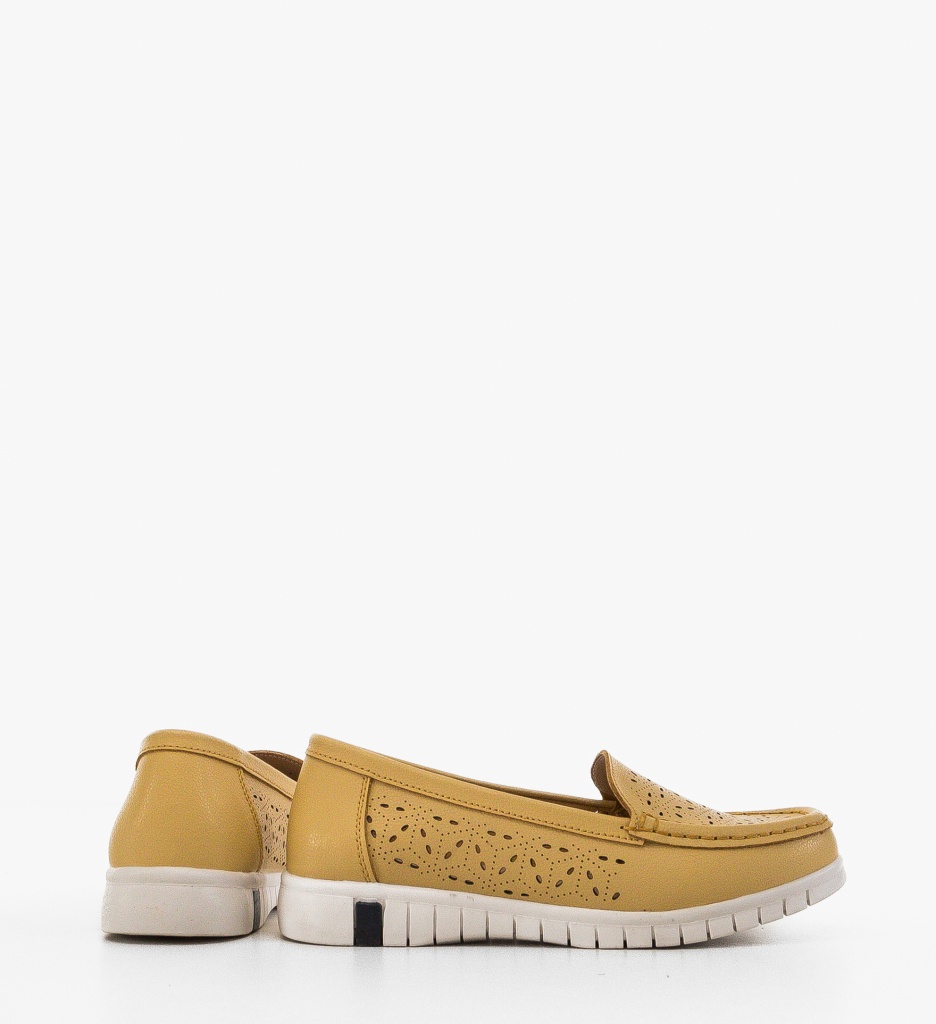 Espadrile Dama Skrell Galbene | Confortabile - imagine 2