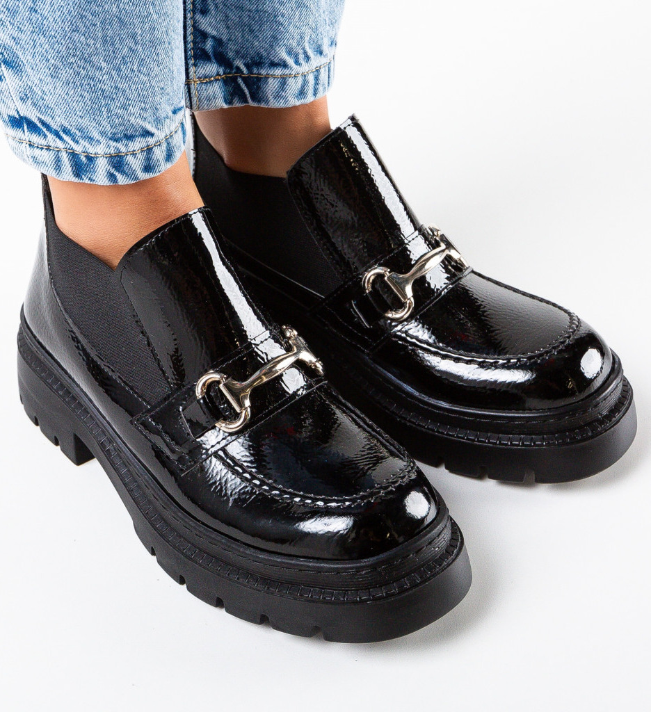 Pantofi Casual Soga Negri - Confort și Stil - imagine 4