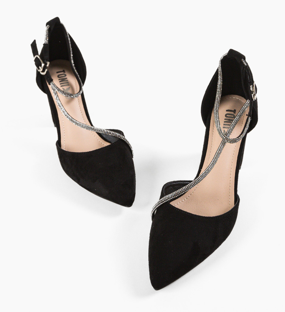 Pantofi cu toc Zayat Negri - Eleganță și Stil - imagine 7