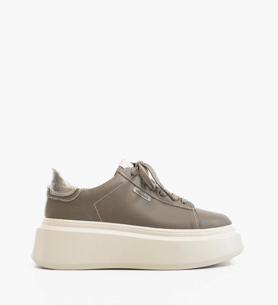 Sneakers Dama Byva Gri - Confort Urban - imagine 5