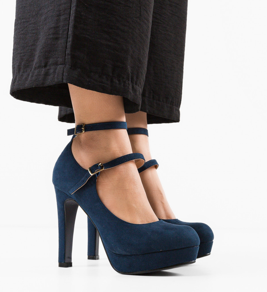Pantofi Dama Keelan Bleumarin | Eleganță Asigurată - imagine 3