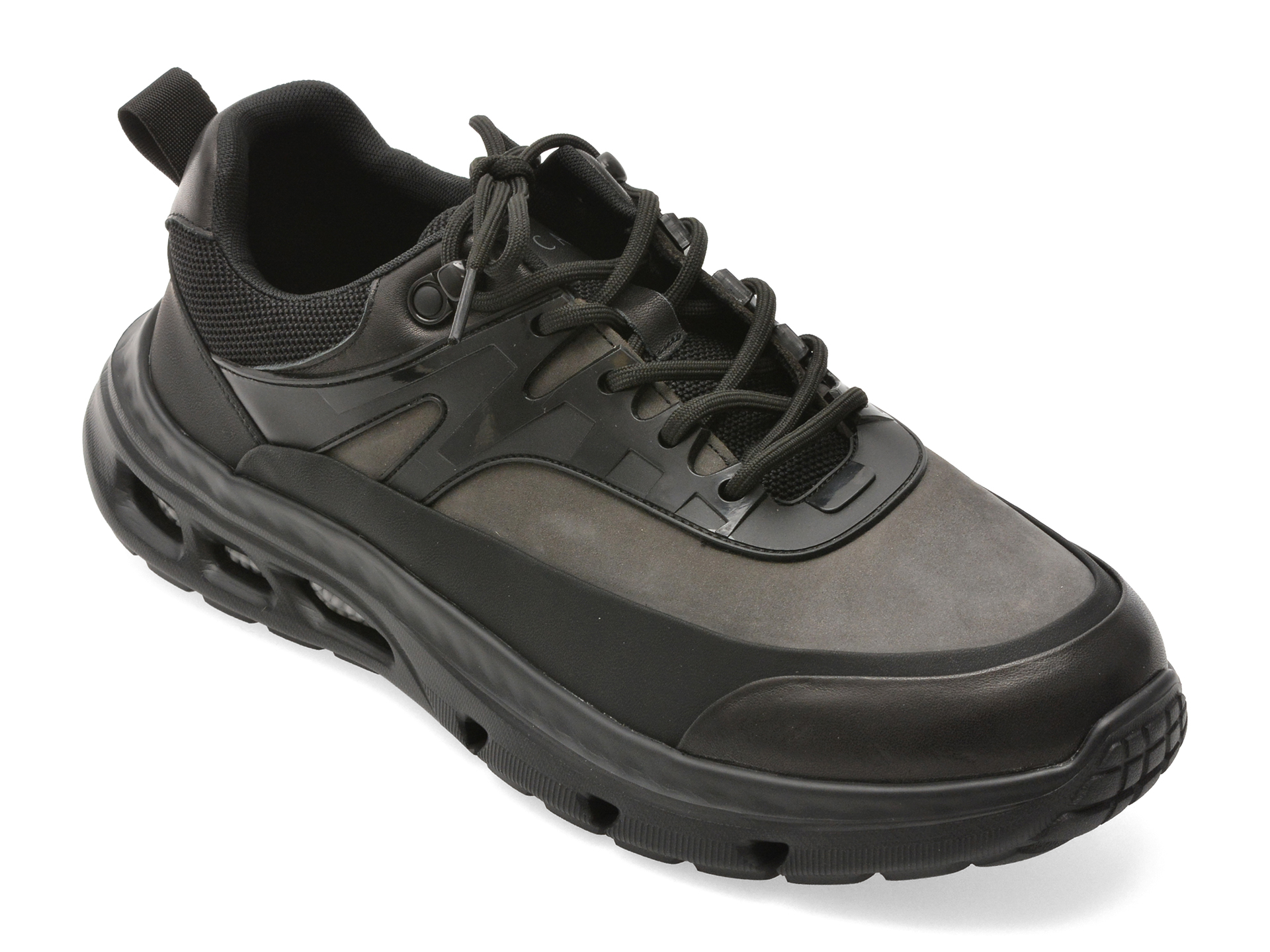 Pantofi Sport Epica Negri Piele Naturală