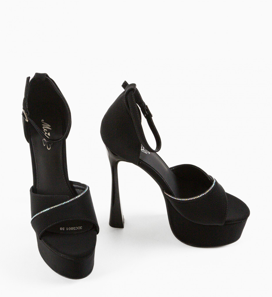 Sandale Caribou Negre | Eleganță și Stil - imagine 6
