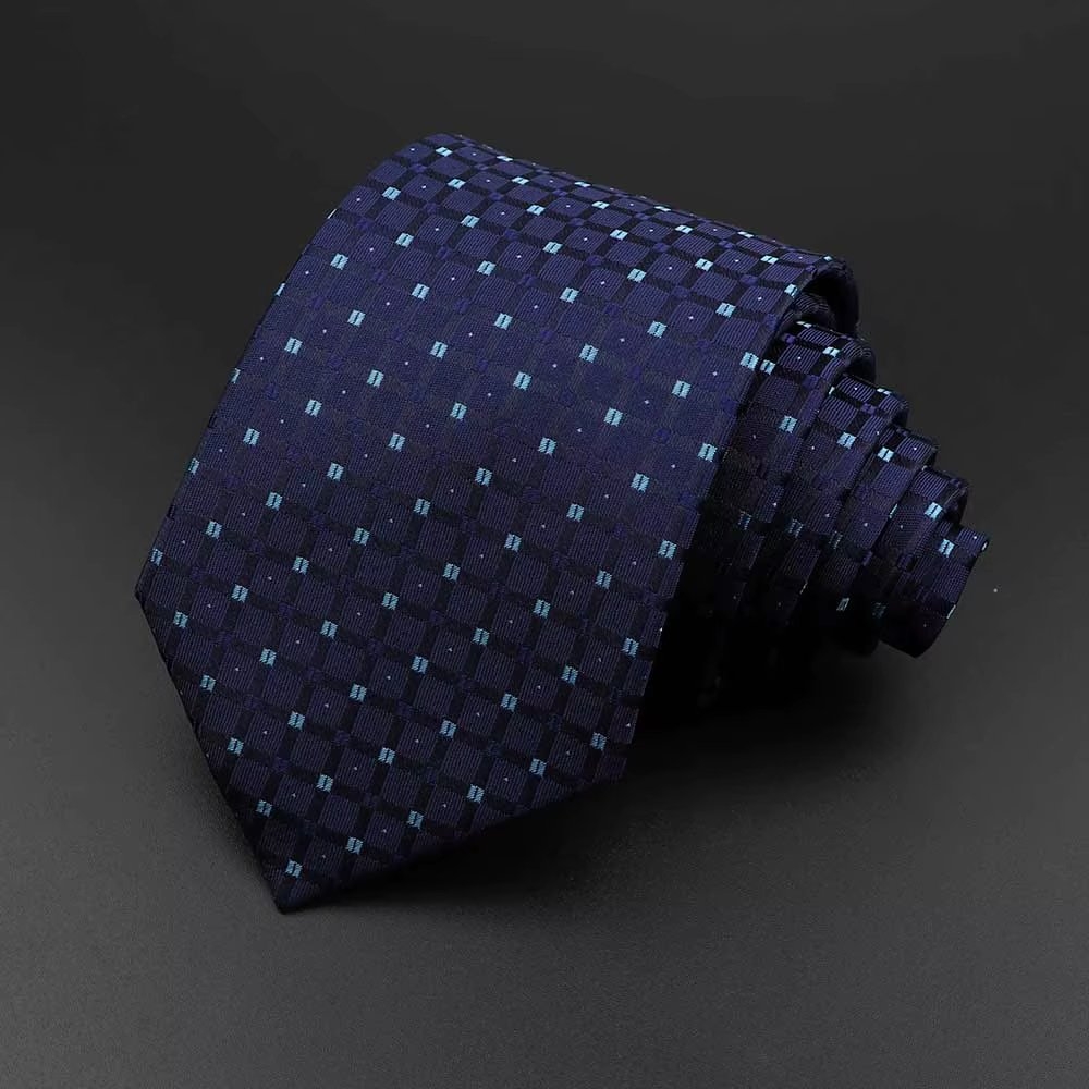 Cravată Picadili Albastră Model Geometric Eleganță