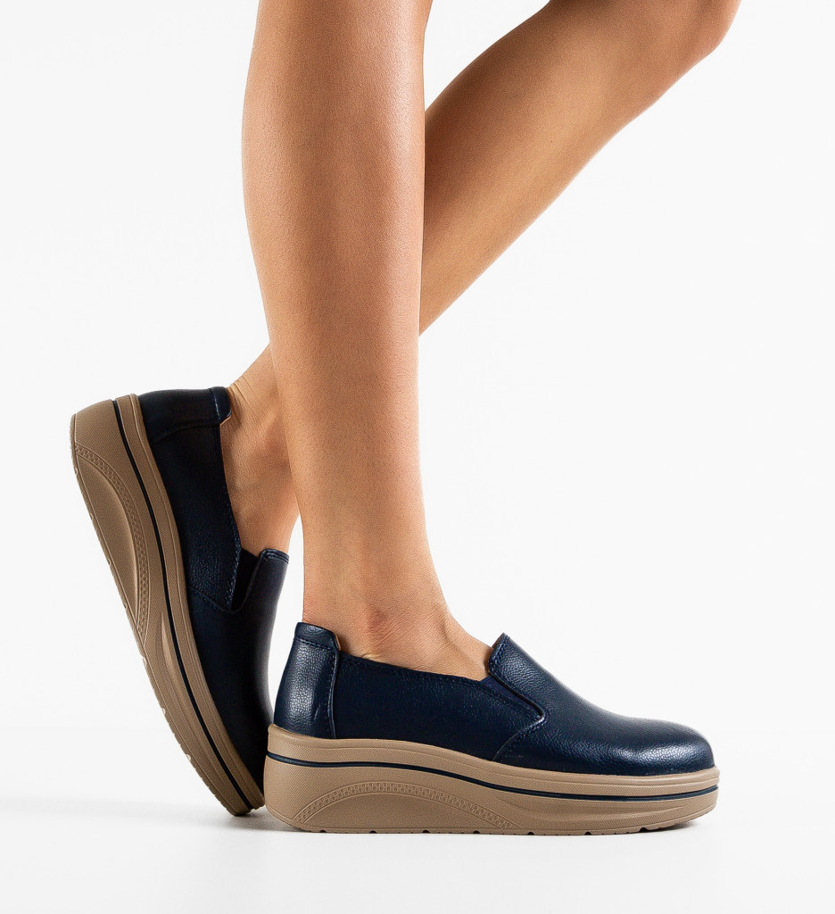 Pantofi Casual Alpino Bleumarin 2 | Confort și Stil - imagine 3