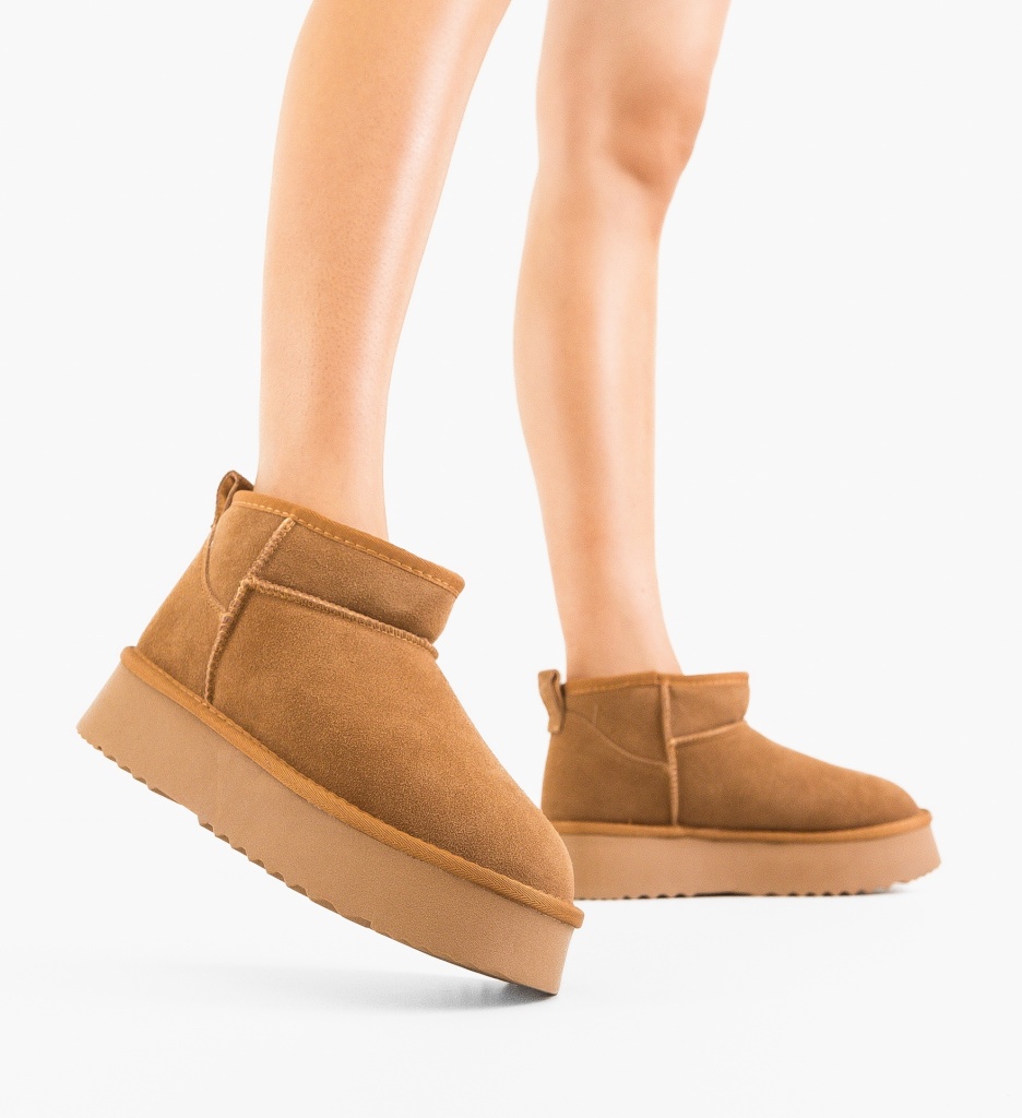 Cizme Ug Adaluzia Camel - Confort & Stil - imagine 2