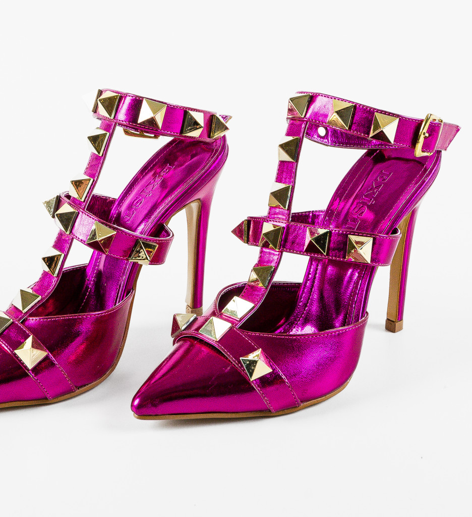 Pantofi Habilay Fuchsia 2 - Eleganță și Stil - imagine 8