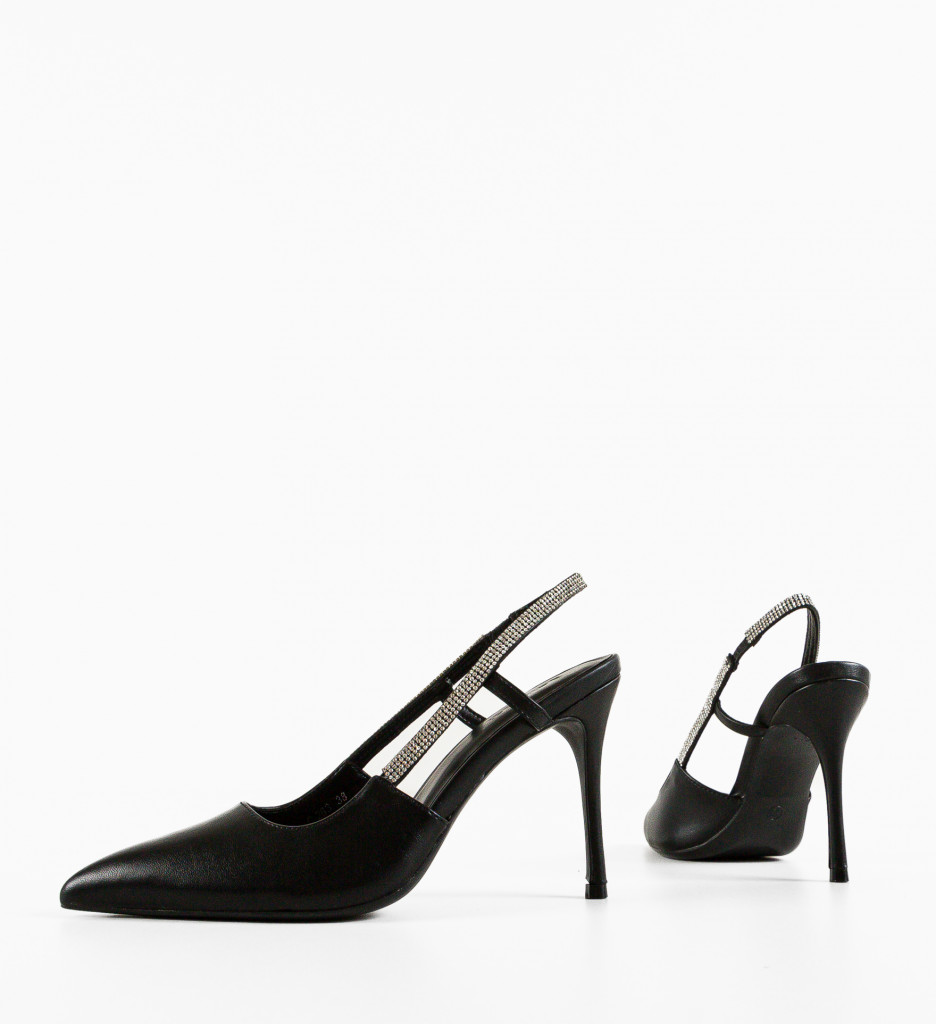 Pantofi Lourdusamy Negri - Eleganță și Stil - imagine 6