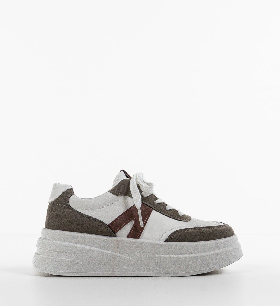Sneakers Dama Passya Albi | Confort & Stil Modern - imagine 6