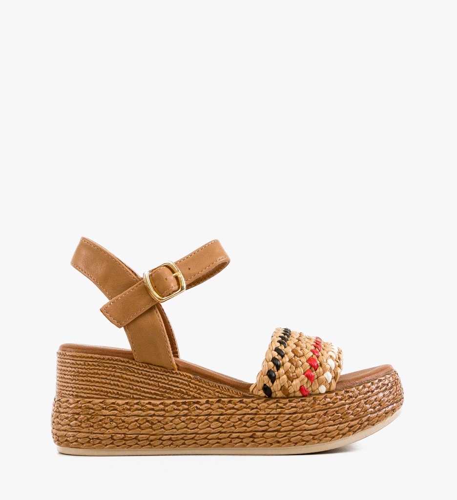 Platforme Dama Khaki - Stil și Confort
