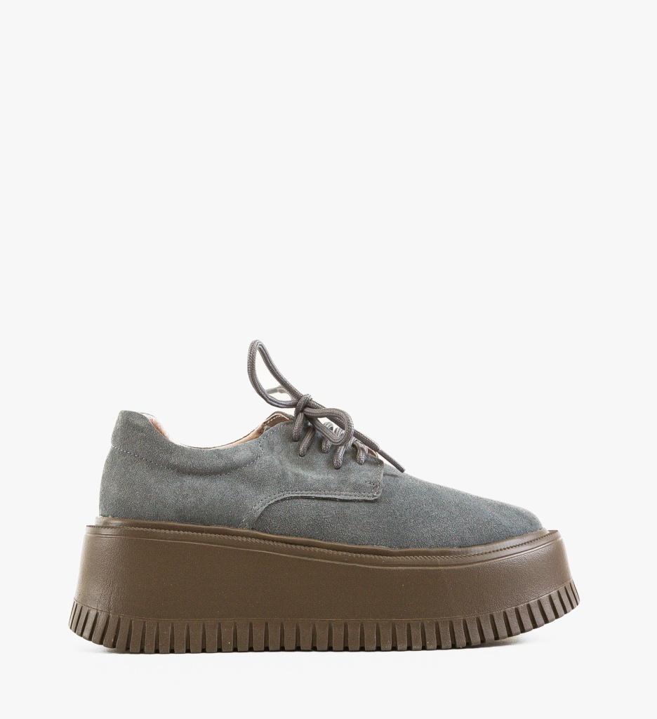 Pantofi Casual Dama Benve Gri - Confort Stilat