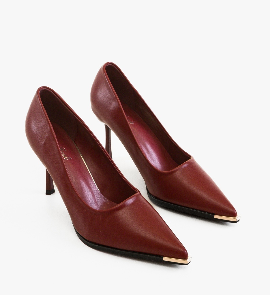 Pantofi dama Bilma Grena eleganți - imagine 3