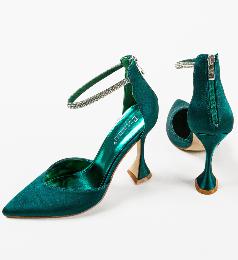 Pantofi cu toc Ellya Verzi - Eleganță și Stil - imagine 7