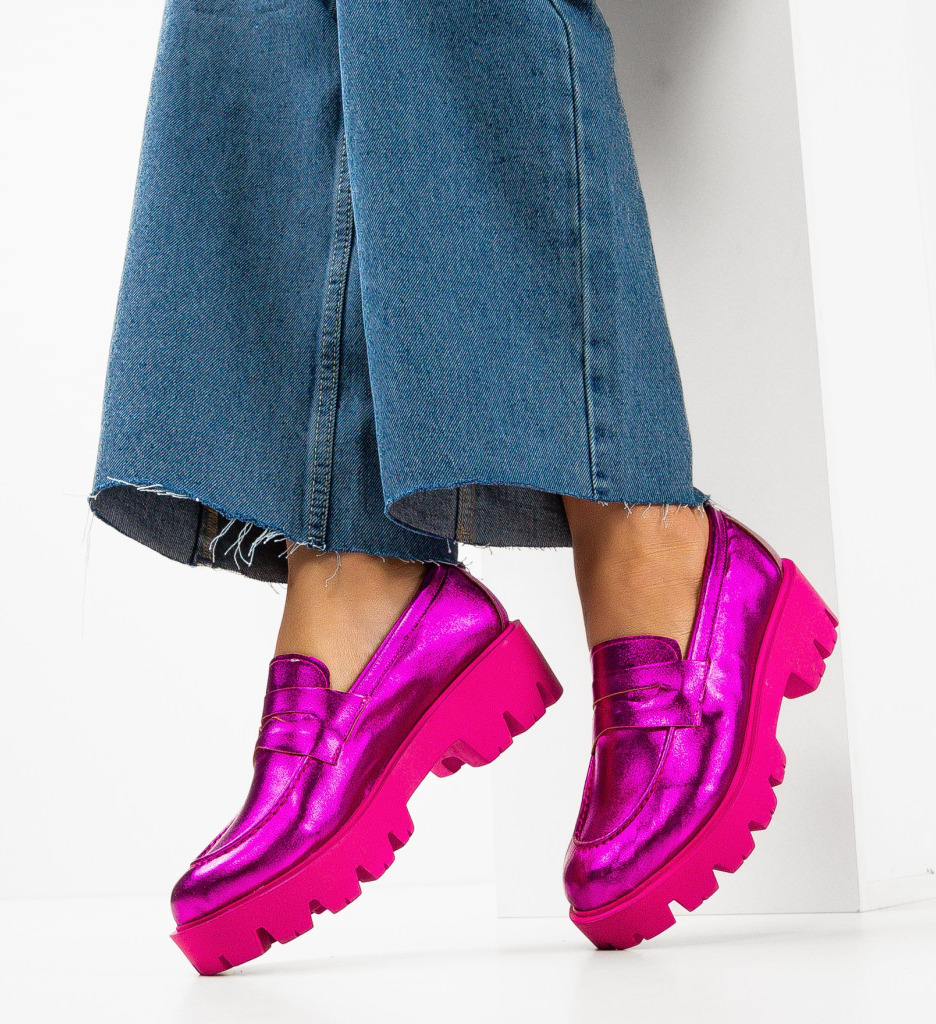 Pantofi Casual Dama Kardy Fuchsia | Stil și Confort - imagine 3