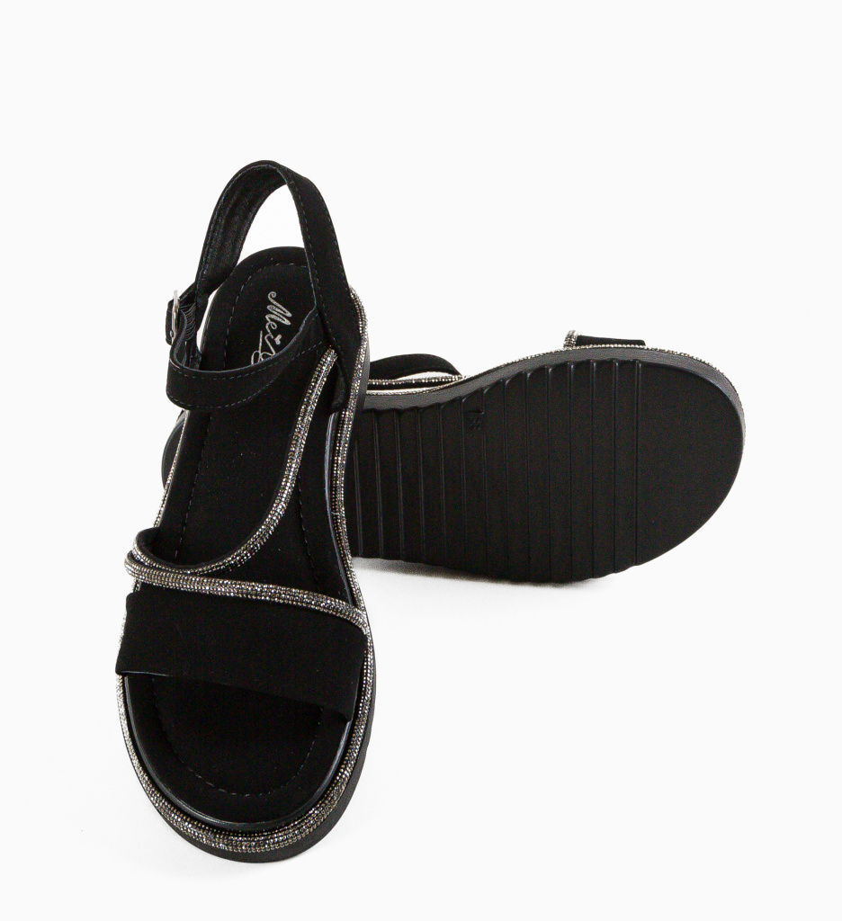 Platforme Dama Jala Negre - Eleganță și Stil - imagine 5
