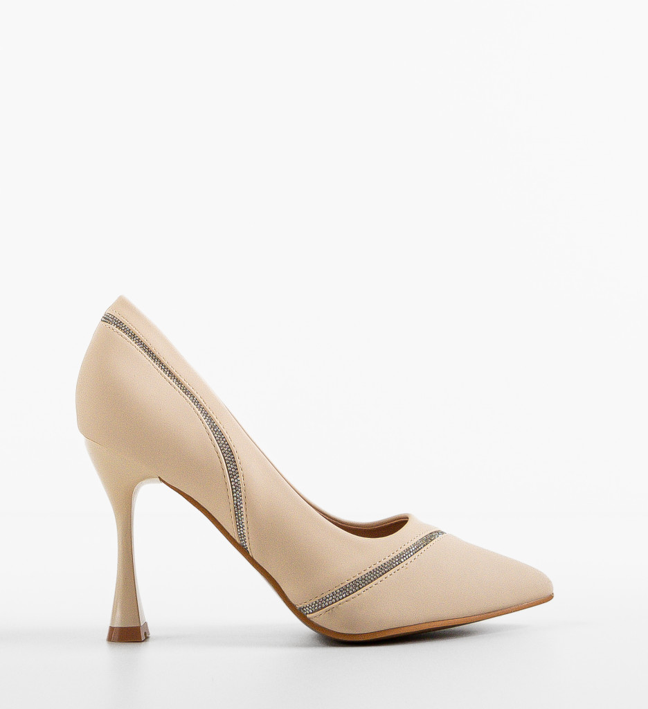 Pantofi Dama Zaid Bej | Eleganță și Confort - imagine 5