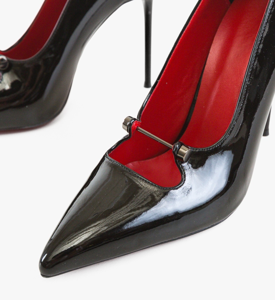 Pantofi Dama Tronar Negri Eleganți - imagine 2