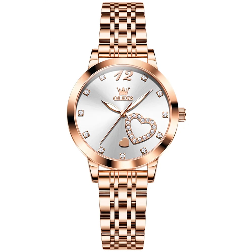 Ceas Dama Olevs Rose Gold Elegant