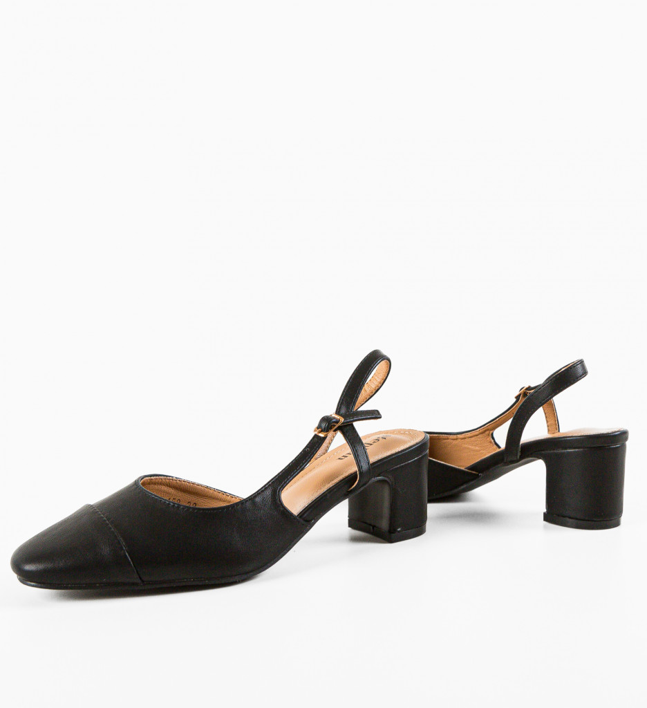 Pantofi dama Oder Negri | Eleganți cu Toc - imagine 9